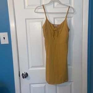 Yellow Hollister Dress, M